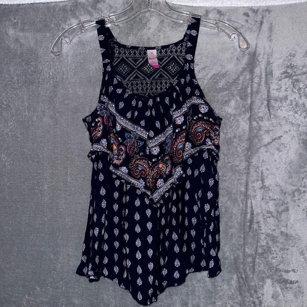 Flowy Blouse Tank Top